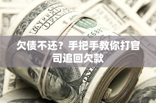 武汉欠债不还？手把手教你打官司追回欠款