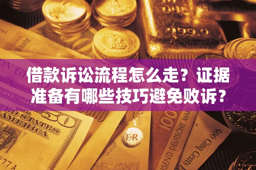 武汉借款诉讼流程怎么走？证据准备有哪些技巧避免败诉？