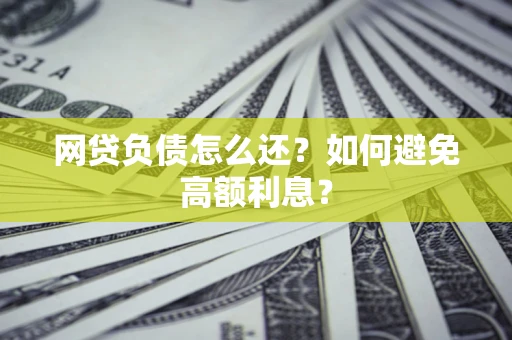 武汉网贷负债怎么还？如何避免高额利息？