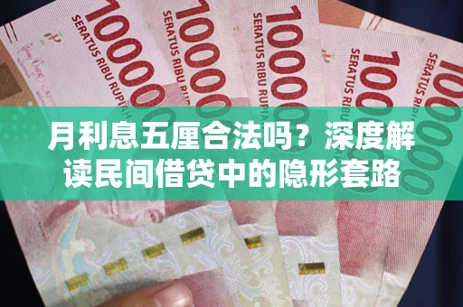 武汉月利息五厘合法吗？深度解读民间借贷中的隐形套路