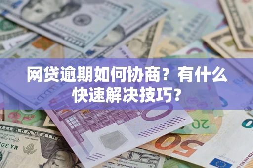 武汉网贷逾期如何协商？有什么快速解决技巧？