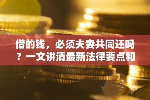 武汉借的钱，必须夫妻共同还吗？一文讲清最新法律要点和避坑指南