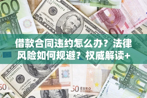 武汉借款合同违约怎么办?法律风险如何规避?权威解读+实用指南 武汉借款合同违约怎么办?法律风险如何规避?权威解读+实用指南
