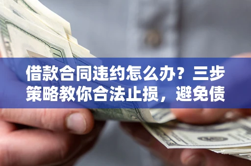 武汉借款合同违约怎么办？三步策略教你合法止损，避免债务危机升级