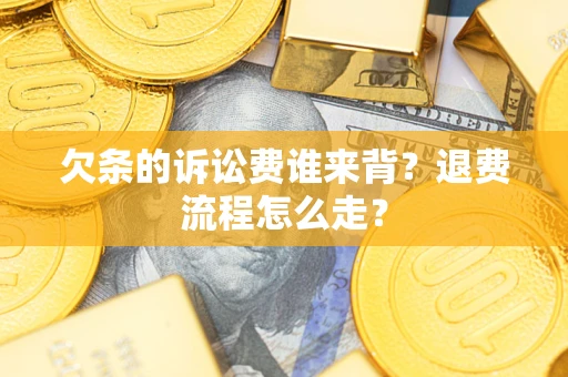 武汉欠条的诉讼费谁来背？退费流程怎么走？