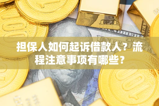 武汉担保人如何起诉借款人？流程注意事项有哪些？
